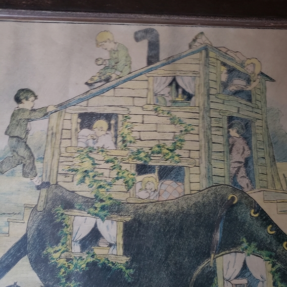 Mother Goose Vintage framed Julia Greene Poster - Picture 8 of 10